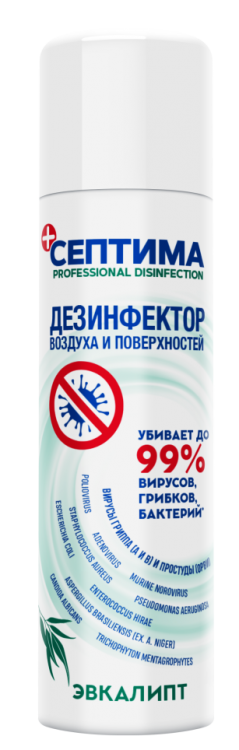 Средство дезинфицирующее СЕПТИМА Symphony Expert Эвкалипт