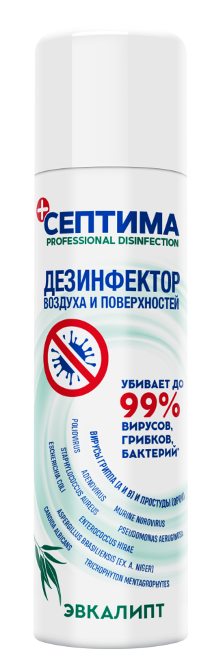Средство дезинфицирующее СЕПТИМА Symphony Expert Эвкалипт