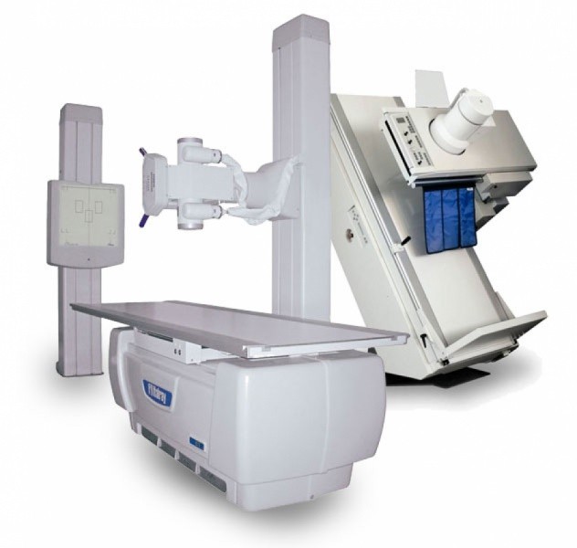 Рентгеновский Диагностический Комплекс (РДК) на 3 рабочих места телеуправляемый модель Clinomat производства Italray (Италия)