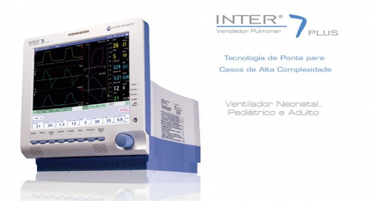 Аппарат ИВЛ модель INTERMED Inter 7 Plus Бразилия производства INTERMED (Бразилия)