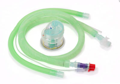 2332000 Дыхательный контур для детей Intersurgical Flextube 22 мм, bilevel (двухуровневый), с проводом нагрева