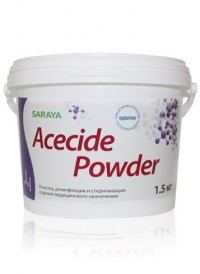  Дезинфицирующее средство для дезинфекции и стерилизации инструментов Acecide Powder упаковка 1,5 кг